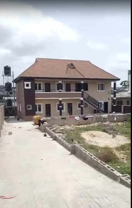 Newly Built Block of 6 Mini Flats for Sale in Aboru
